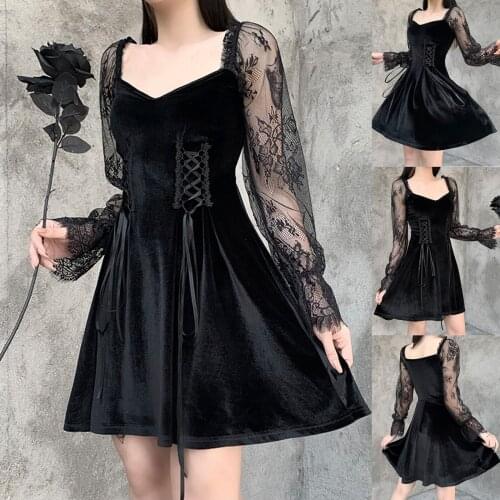 Черные летние платья SAGACE China At AliExpress