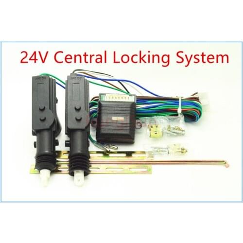 Truck Central Locking System DC 24V Window Actuator Remote