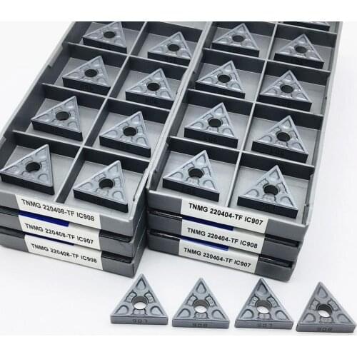 TNMG220404 TF IC907 IC908 TNMG220408 TF IC908 IC907 carbide milling cutter external turning tool CNC cutting tool