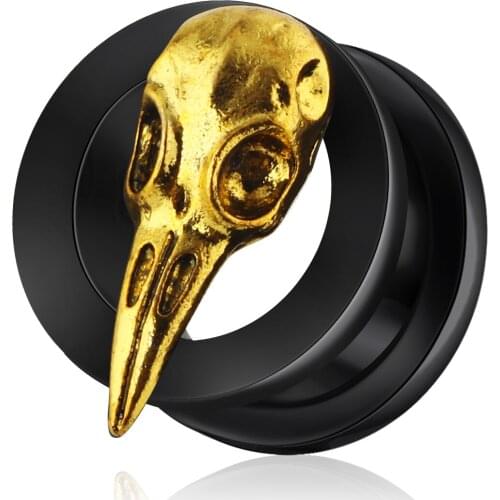 JUNLOWPY Ear Gauge Plugs and Tunnels Earring Lobe Stretcher Expander 6-16mm Stainless Screw Ear Plug Piercing Jewelry 60/120pcs