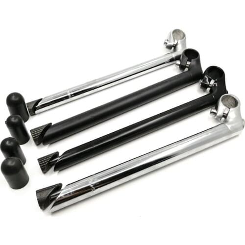 Bicycle Stem BMX City Retro Bike Childrens Bicycle Stem 25.4mm Handlebar/22.2mm 25.4mm Fork 300mm Lady Bicycle Part