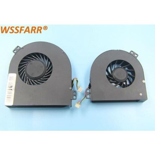 CPU & GPU cooling fan cooler for DELL m4800 0WGVF 00WGVF 02K3K7 2K3K7 BATA0815R5H PN02 DC28000DDVL BATA0715R5M DC28000DEVL