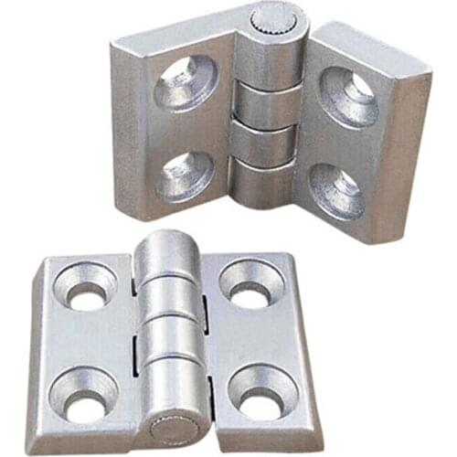 1PC 2020 3030 3040 4040 Aluminum Profile Metal Hinge, Zinc Alloy Hinge with Screws Optional