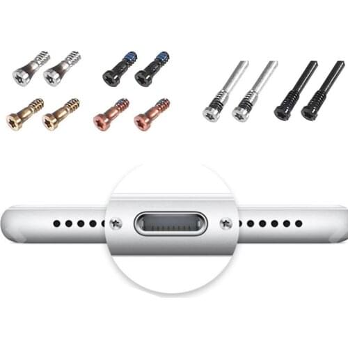 10 PCS Bottom 5- Point Star Dock Screws for iPhone 5 5s 6 6Plus 6s 6sPlus 7 7Plus 8 Plus X