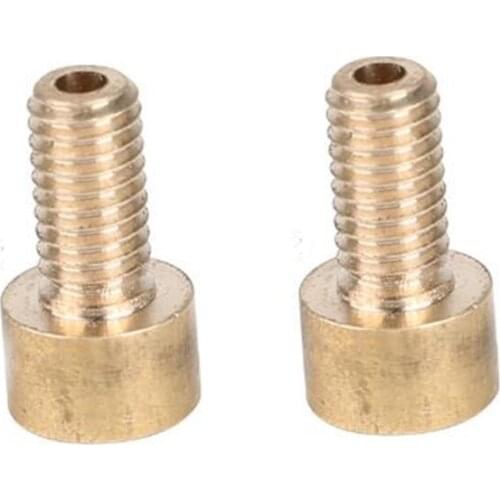 2 PCS\A PACK copper exhaust Screw for Peugeot Elysee 307 206 Sega triumphant 308 408 Thermostat Seat exhaust Screw