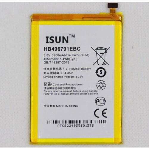 20pcs/lot 100% NEW 3900mAh HB496791EBC battery for huawei Mate U06 Ascend MT1 U06 Mate 2 MT2-L05 MT2-L02 Cell Phone battery
