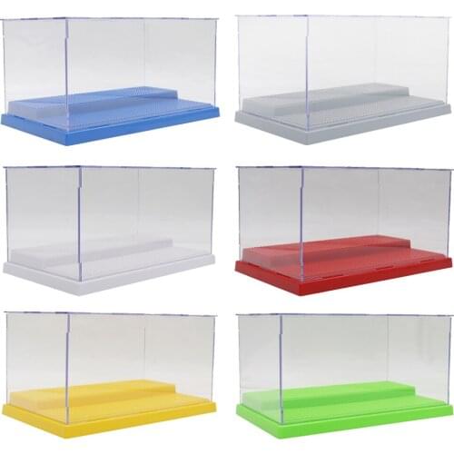 Display Case Assemble Box Dustproof for Building Blocks Diamond Bricks Cars