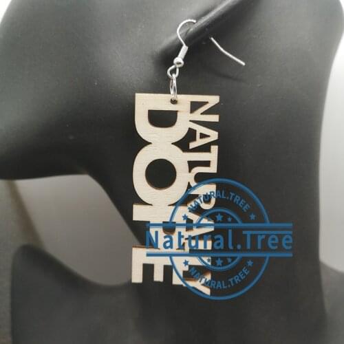 Naturally Dope Wooden Earrings
