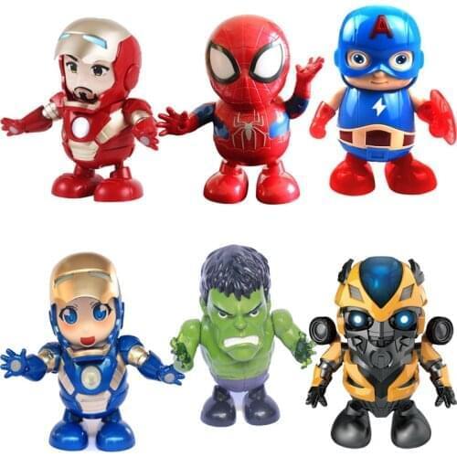 Children Like Toys Singing And Dance Robot Super Dance Music Robot Toys Hero With Childrens Music Electric Toys Best Gift