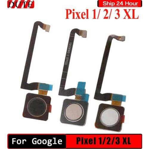 For Google Pixel 3 Fingerprint Flex Cable Sensor Touch ID Home Button Flex Cable For Google Pixel 2 3 XL Fingerprint Flex Cable