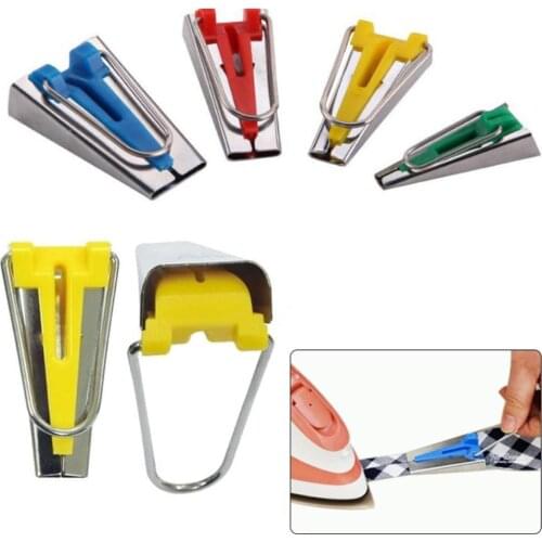 Splicing Cloth Bias Binding Tape Maker 6/12/18/25mm Fabric Quilting Sewing Bias Tape Maker Binding Tool Sewing Accessories