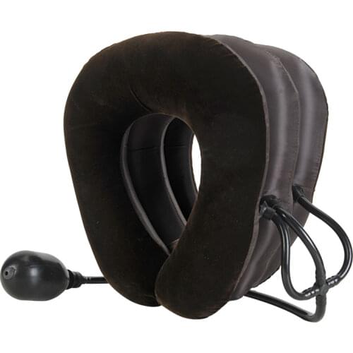Air Inflatable Cervical Collar Neck Traction Tractor Support Massage Pillow Pain Relief Relax Health Care Neck Head Stretcher