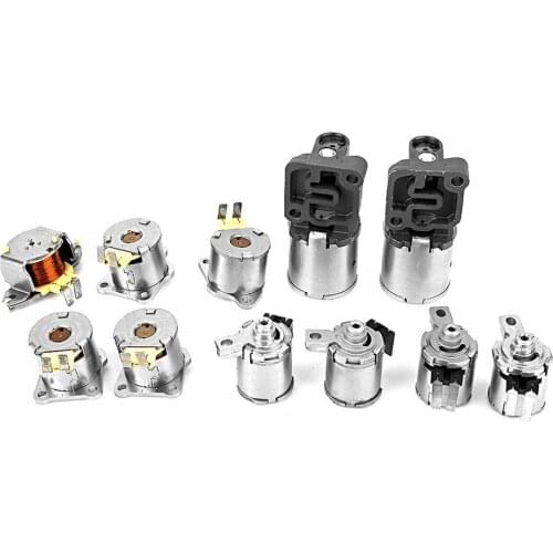 Transmission Shift Solenoid Valves Set of DQ250 02E DSG for Audi A3 Q3 TT Skoda for Volkswagen Beetle Touran Sharan