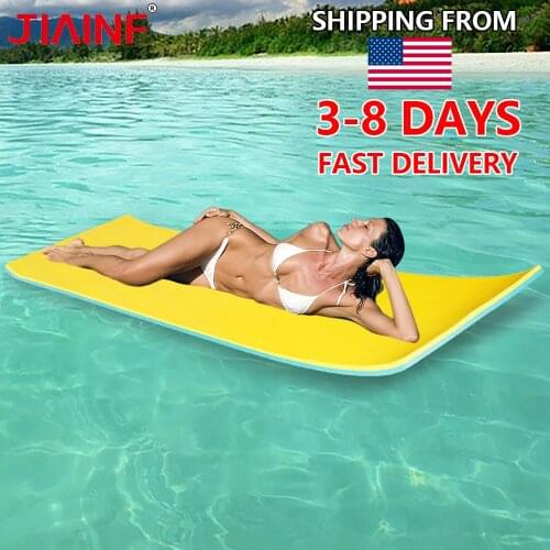 Foam Swimming Pool Mattress XPE Foam Floats For Adults Size Lake Outdoor Floating Water Mats Lily Pads Swim Lilypad Float Mat