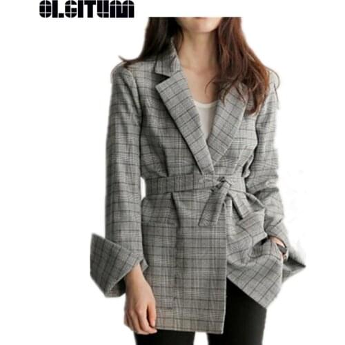 OLGITUM Women's Office Blazers