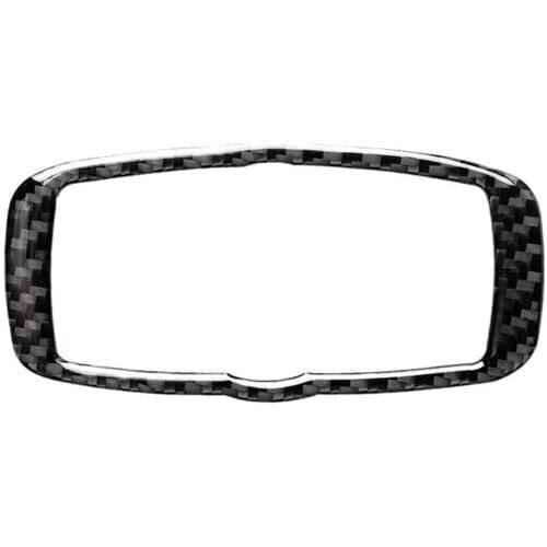 Fit For BMW 5Series E60 2008-2010 X5 X6 E70 E71 2008-2013real carbon fiber car interior headlight switch decoration modification