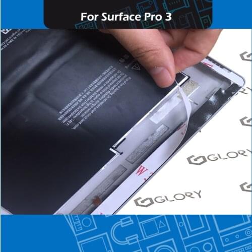 Complete Set Screen LCD Sticker for Microsoft Surface Pro 3 Display Screen Set Tape Adhesive Stripe Paper