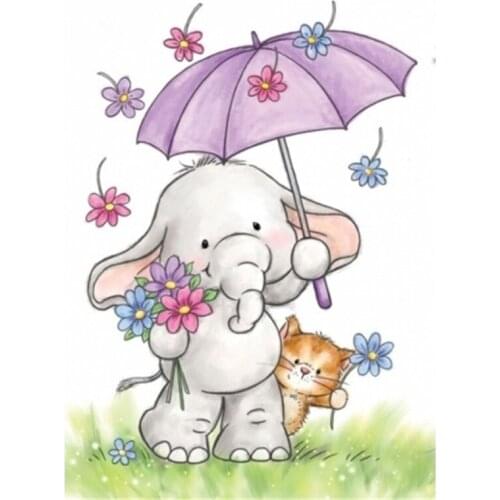 Elephant Transparent Silicone Clear Rubber Stamp Sheet Cling Scrapbooking DIY Cute Pattern Photo Album PaperCard Decor