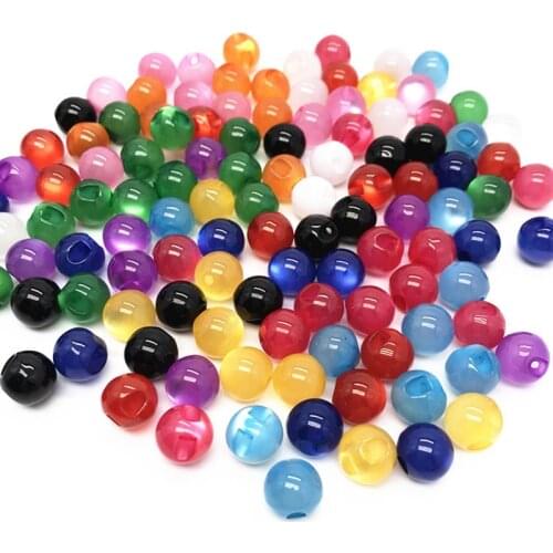 20Pcs 10mm Resin Imitation Jade Clothing Button Diy Ornament Decoration Handmade Bow For Girl Hair Accessories Ribbons