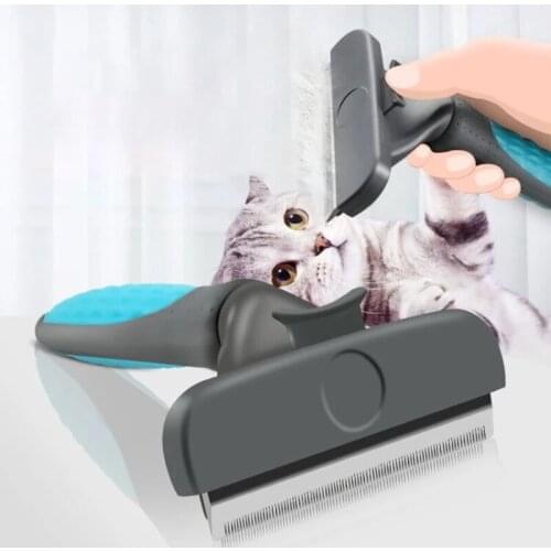 Dog Hair Remover Cat Brush Grooming Tools Pet Detachable Clipper Attachment Pet Trimmer Combs Supply Cini Furmines For Cats Dogs