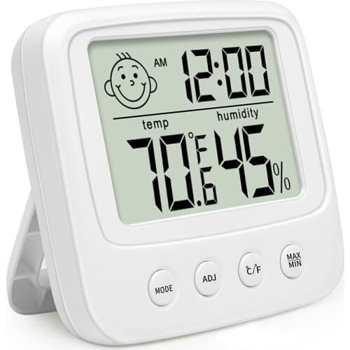 Digital LCD Indoor Convenient Temperature Sensor Humidity Meter Thermometer Hygrometer Gauge