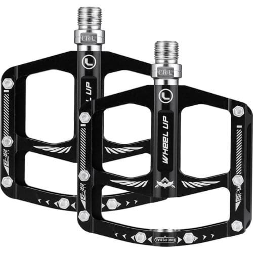 2pcs Bicycle Pedals Aluminum Alloy Bearing Non-slip MTB Mountain Bike Widen Foot Pedal Bicycle Accessories Ultra-light