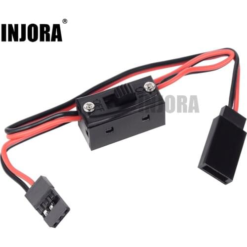INJORA LED Light Control Power Switch for Traxxas TRX4 Axial SCX10 90046 Tamiya RC Model Car