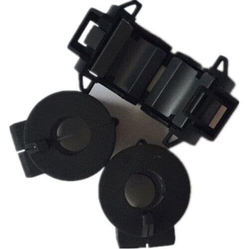 Clip NOISE cancel EMI RF ferrite bead ID8mm 0.3''16X13X8mm clamp ferrite ring for HDMI USB digital or power cable,1500pcs/lot