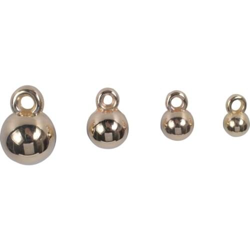 100-200Pcs Bracelet Necklace Earrings Plastic Beads Charms Pendant Diy Accessories Rhound CCB Beads For Jewelry Making Supplies