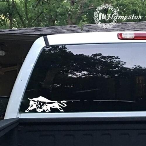 20.3*7.8CM Angry Bull Crazy Vinyl Decals window Styling Truck Motorcycle window Laptop Sticker Vinyl Decals window window decal