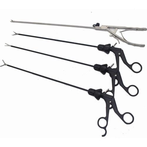4pcs V-shaped Laparoscopically Simulation Training Equipment Laparoscopic Surgery Practice Tool Y