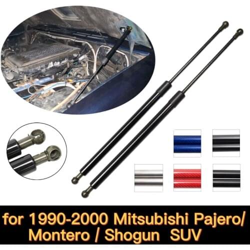 For Mitsubishi Pajero (V20 NH NJ NK NL) / Montero / Shogun 1990-2000 SUV Front Hood Bonnet Gas Struts Lift Support Shock Dampers