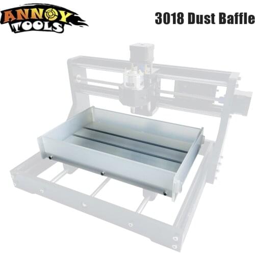 ANNOYTOOLS Acrylic Dust Baffle for 3018 CNC Routers CNC Accessories Woodworking Safety Personal Protective