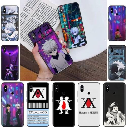 Anime Hunter x Hunters Phone Case For Xiaomi Redmi note 4 4X 8T 9 9s 10 K20 K30 cc9 9t pro lite max