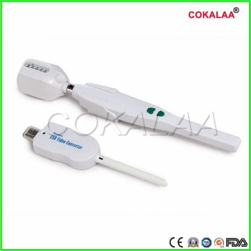 COKALAA Dental Intra oral intraoral Wireless CAMERA with Software 6 LED 1/4 HD CMOS Best Cam with receiver