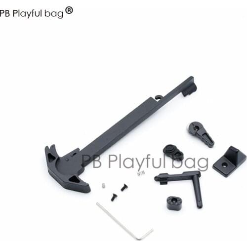 Outdoor sports cs toy water bullet gun fine impact SLR accessories pull handle trigger gun gun switch nylon fishbone OD75