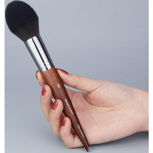 Makeup Brushes MUF 160# Tapered Powder Precision Loose Powder Blusher Sculpting Blending Highlighter Professional Make Up Brush