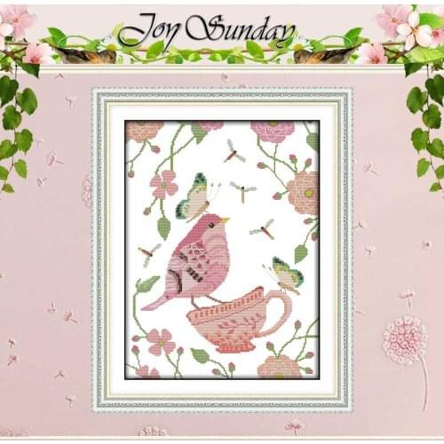 Birds flower animals counted Cross Stitch 11CT 14CT Cross Stitch Set Wholesale DIY Cross-stitch Kit Embroidery Needlework