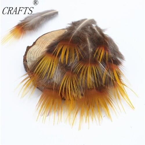 20 pc quality natural Lady Amherst Pheasant feathers, 2-3inches/ 5-7cm DIY decorative handicrafts accessories