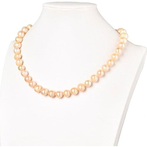 New Style 10-11mm Natural Pearls Making DIY Natural Pearls Bracelet 7.5inch Necklace 18inch For Valentines Day Gifts H520