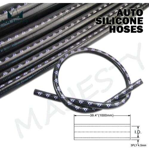 1Pcsx 0.63" / 16mm ID Straight Silicone Coolant Hose Pipe Tube L=1000mm / 1m