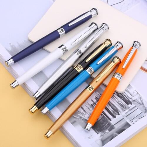 Pimio 903 0.5mm Black Ink Fine Point Rollerball Pens for Men Women Office Gift Stationery Luxury Pen with Original Gift Box