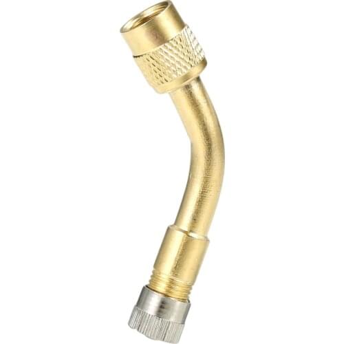 45/90/135 Degree Brass Air Tyre Valve Extension Car Truck Bike Motorcycle Wheel Tires Parts Drop Shipping