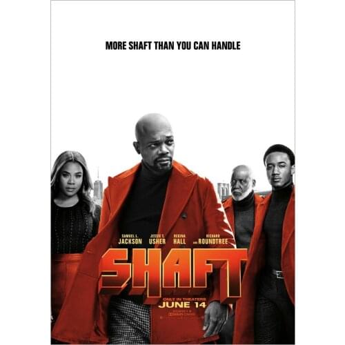 SHAFT Movie Art print Silk poster Home Wall Decor