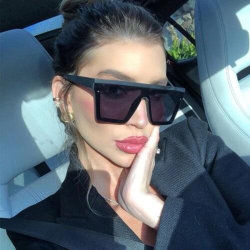 ONEVAN 2021 Oversized Sunglasses Women Luxury Brand Sun Glasses For Women/Men High Quality Vintage Glasses Lentes De Sol Mujer