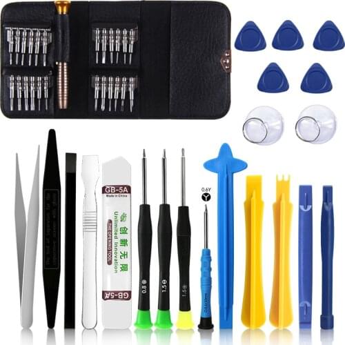 46 in 1 Cell Phones Opening Pry Mobile Phone Repair Tool Kit Screwdriver Set For Iphone Samsung Xiaomi Accessory