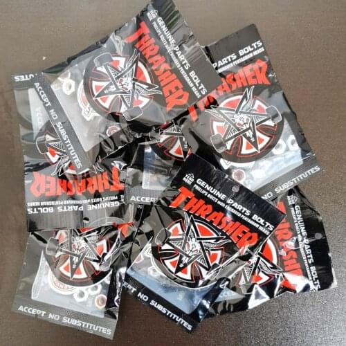 7/8inch thrasher skateboard bolts nuts good quality professional level skateboard hardwares