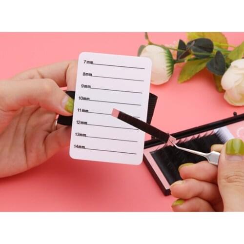 Acrylic Lashes Holder Pad Individual Eyelash Tablet Makeup Tools Palette 1pcs Eyelash Pad Lash Extension Glue Pallet Holder Card