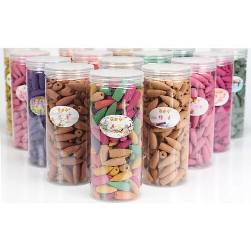 T Oversized 340g Smoke Backflwo Incense Cones 160pcs Sandalwood Lavender Wholesale Lots Bulk Tower Incenses for Incense Burner