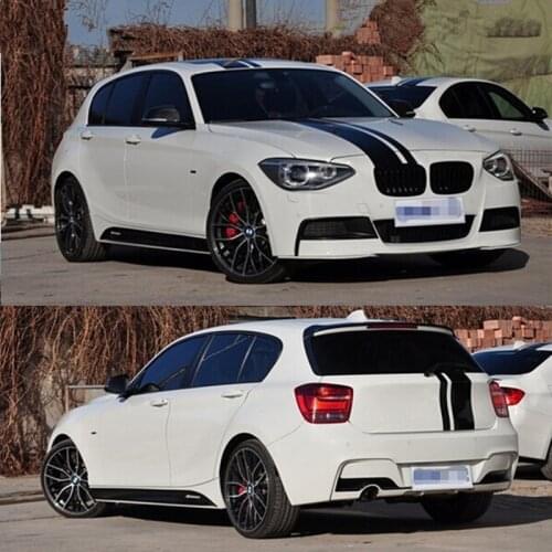 Car Hood Roof Tail Decorative Vinyl Stickers Sport Styling Body Decals For BMW 1 series F20 F21 M135i Auto Accessories